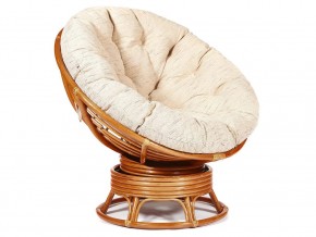 Кресло-качалка Papasan w 23/01 B с подушкой Cognac, ткань Старт в Красноуфимске - krasnoufimsk.магазин96.com | фото