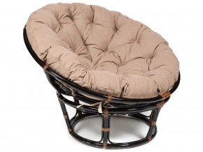 Кресло Papasan 23/01 W с подушкой Antique brown, экошерсть Коричневый в Красноуфимске - krasnoufimsk.магазин96.com | фото