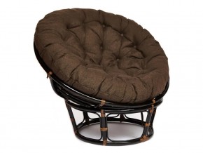 Кресло Papasan 23/01 W с подушкой Antique brown, ткань Коричневый в Красноуфимске - krasnoufimsk.магазин96.com | фото