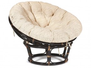 Кресло Papasan 23/01 W с подушкой Antique brown, ткань Старт в Красноуфимске - krasnoufimsk.магазин96.com | фото