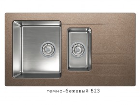 Мойка комбинированная Tolero twist TTS-890 Темно-бежевый 823 в Красноуфимске - krasnoufimsk.магазин96.com | фото