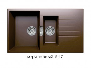 Мойка кварцевая Tolero Loft TL-860 Коричневый 817 в Красноуфимске - krasnoufimsk.магазин96.com | фото