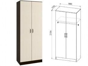 Шкаф 2 двери Ронда ШКР800.1 венге/дуб белфорт в Красноуфимске - krasnoufimsk.магазин96.com | фото